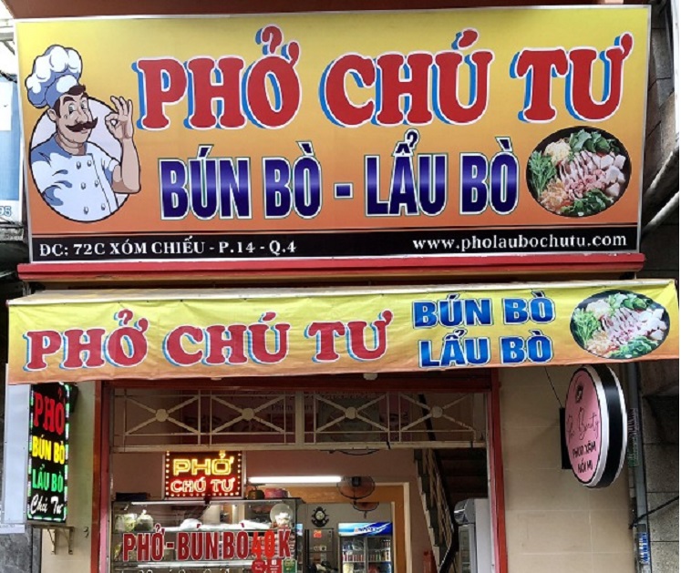 Gắn Lắp Biển Quảng Cáo Bún Bò Phở Hủ Tiếu Đẹp, Hút Khách – Top 40 Mẫu Đẹp