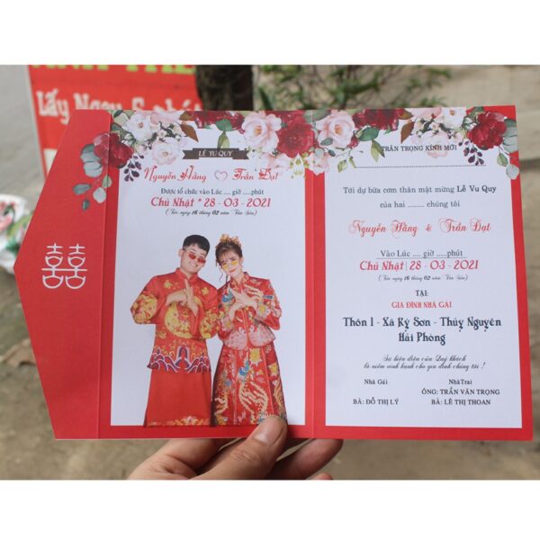 Xưởng Nhận in Thiệp Cưới Giá Rẻ, Đẹp, Chất Lượng tại TP.HCM
